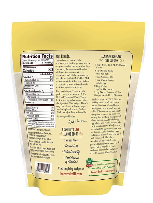 bobs red mill blanched almond flour image