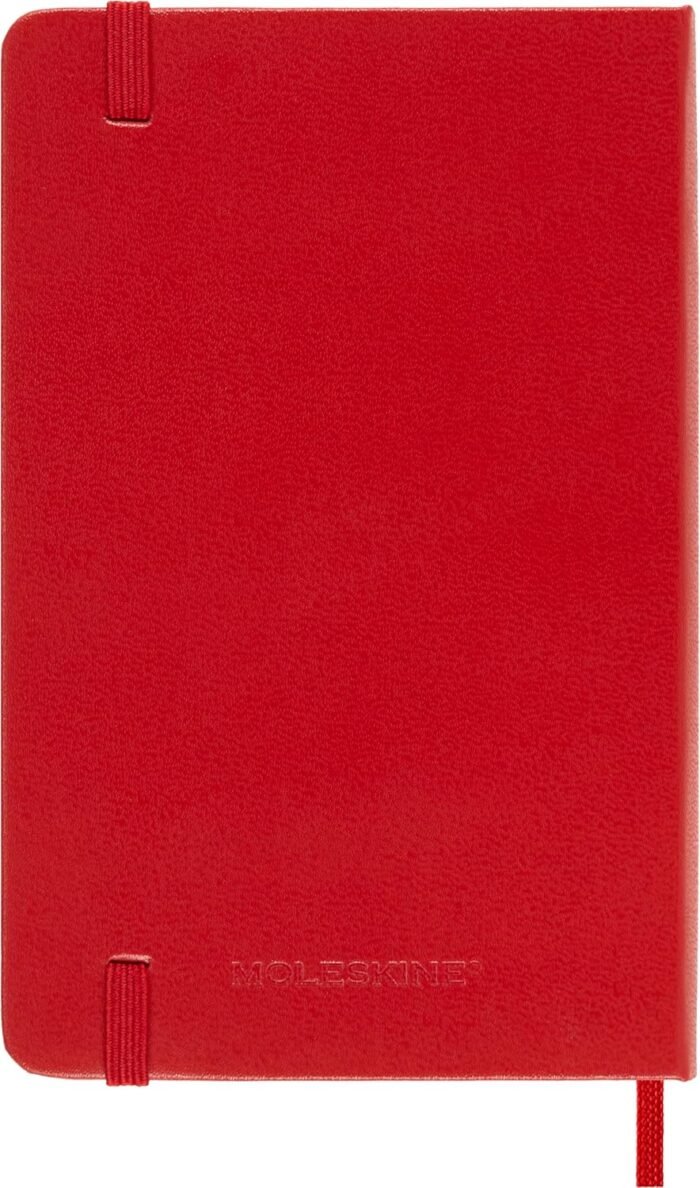moleskine classic pocket notebook ruled scarlet red