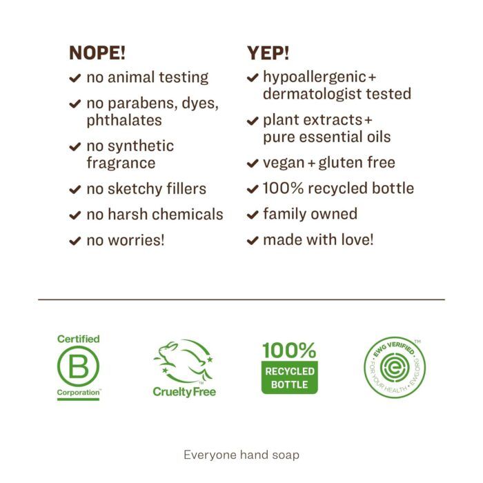 everyone spearmint & lemongrass hand soap image