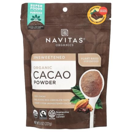 navitas cacao powder organic pack