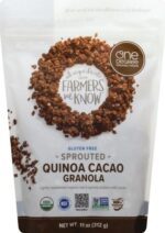 one degree organic cacao oat qunioa granola image