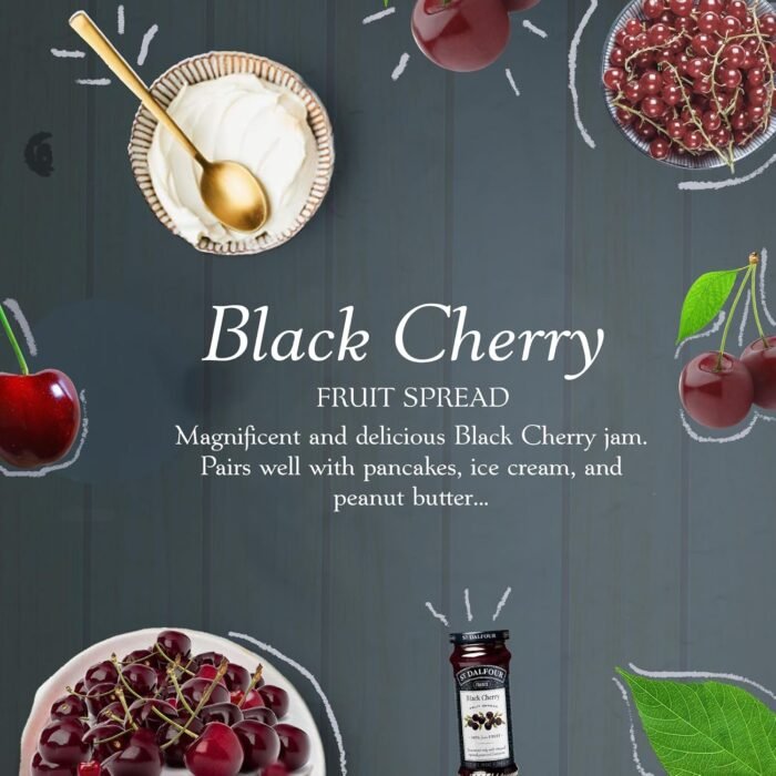 st dalfour black cherry spread image