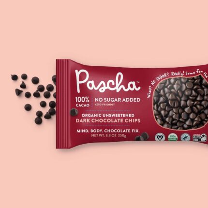pascha organic dark chocolate baking chips image