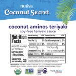 coconut secret coconut aminos teriyaki sauce