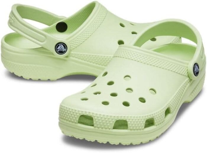 crocs unisex adult classic clog celery 8 women image