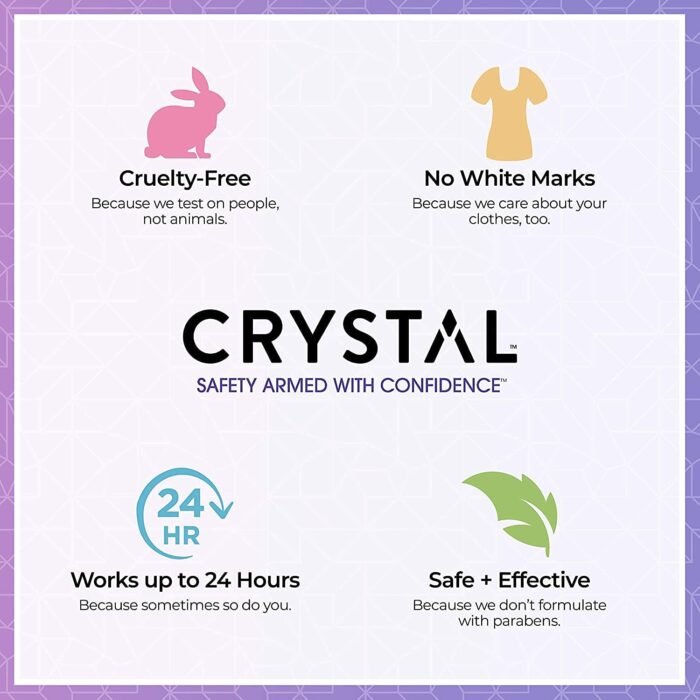 crystal lavender & white tea roll on deo image