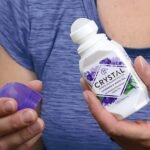crystal lavender & white tea roll on deo image
