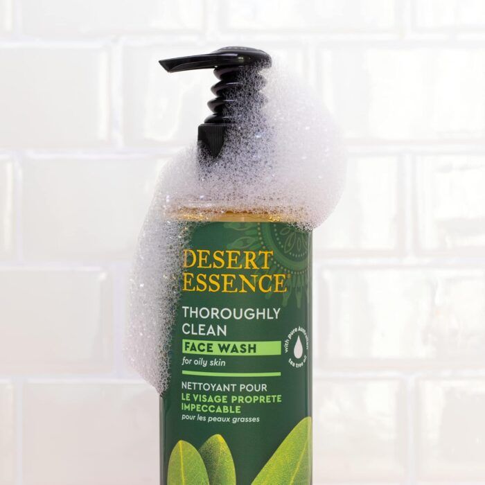 desert essence thoroughly clean face wash image