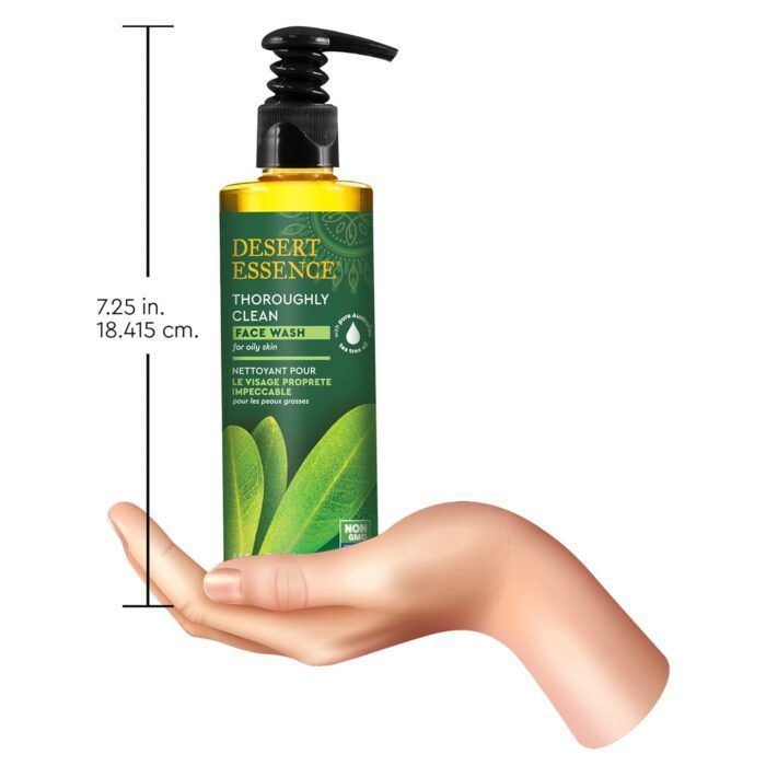 desert essence thoroughly clean face wash image