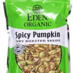 eden organic spicy dry roasted pumpkin seeds image
