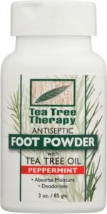 tea tree therapy antiseptic foot powder image
