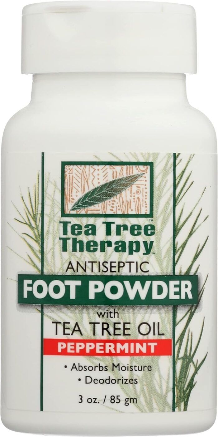 tea tree therapy antiseptic foot powder image