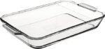 anchor hocking 4.8 quart rectangular glass baking dish image