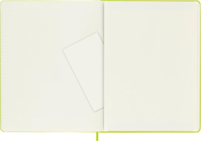 moleskine classic large notebook ruled lemon green image