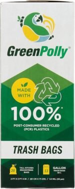 tall kitchen trash bags 13 gallon 20 ct