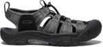 keen closed toe water sandal black steel grey 11 m image