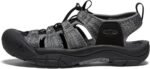 keen closed toe water sandal black steel grey 11 m image