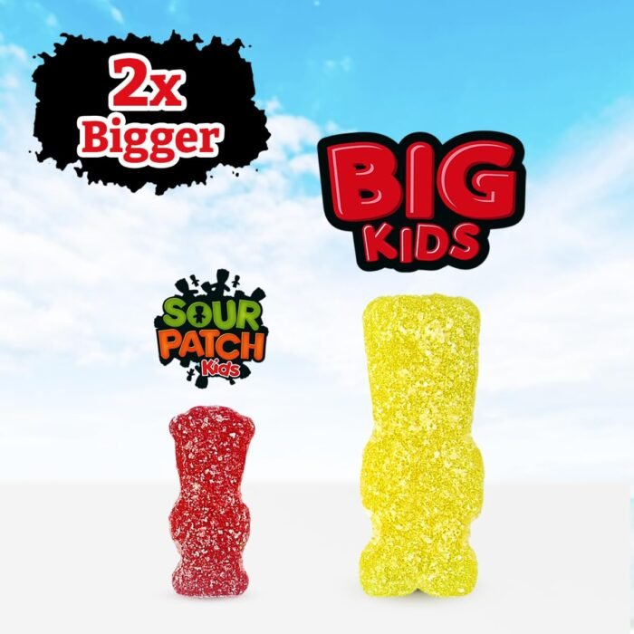 sour patch kids soft & chewy candy 3 lbs image