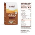 jovial organic einkorn whole wheat flour pack