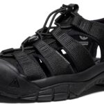 keen newport h2 closed toe water sandal black image