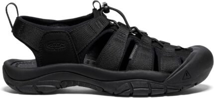 keen newport h2 closed toe water sandal black 10 m image