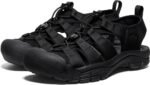 keen newport black sandal