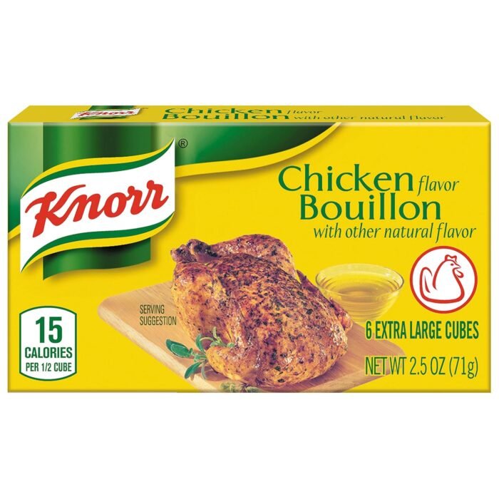 knorr chicken bouillon cubes 6 extra large image