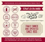 lakewood organic cranberry juice blend image