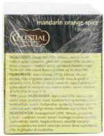 celestial seasonings mandarin orange spice tea pack