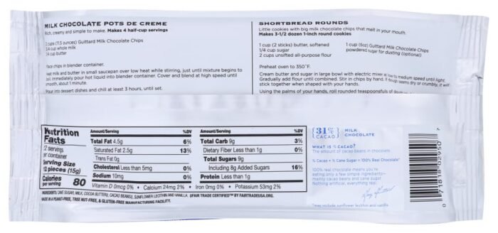 guittard milk chocolate maxi chips
