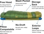 big agnes echo park sleeping bag with fireline max insulation image