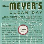mrs meyers dryer sheets basil 80 ct image