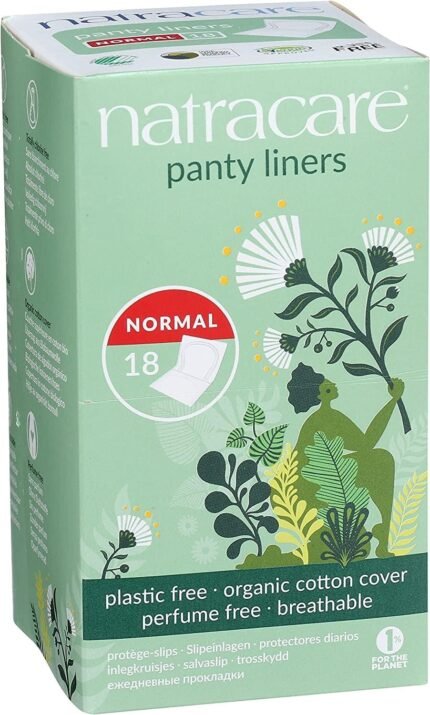 natracare organic & natural panty liners normal pack image
