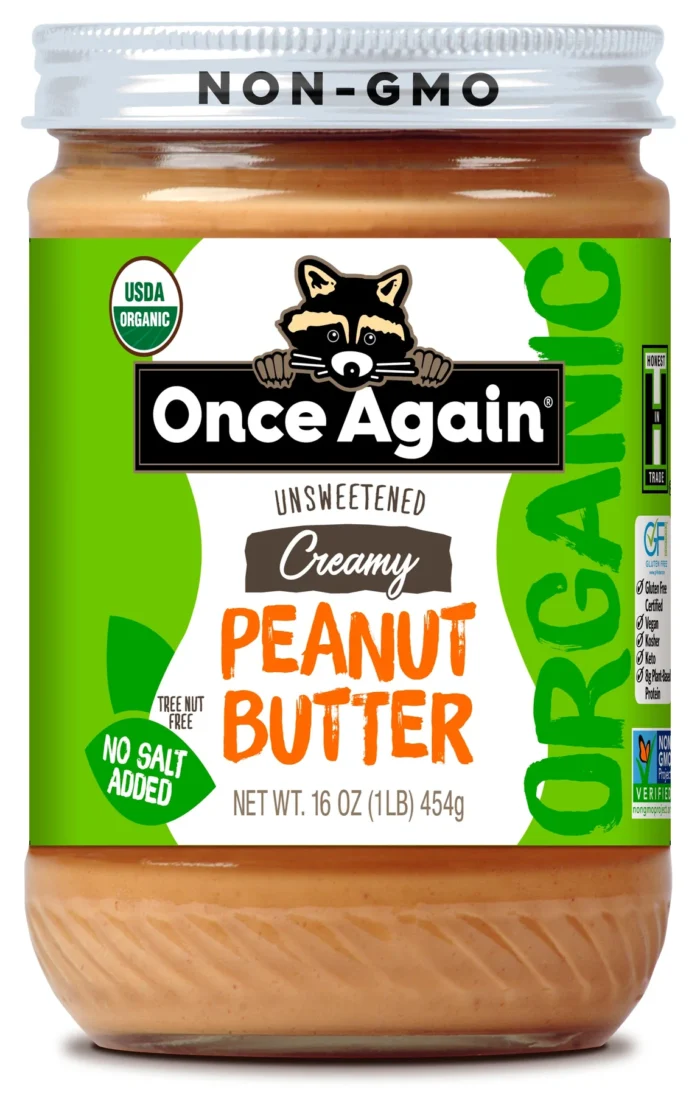 Once Again Organic Creamy Peanut Butter, Kosher