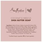 shea moisture coconut & hibiscus shea butter soap image