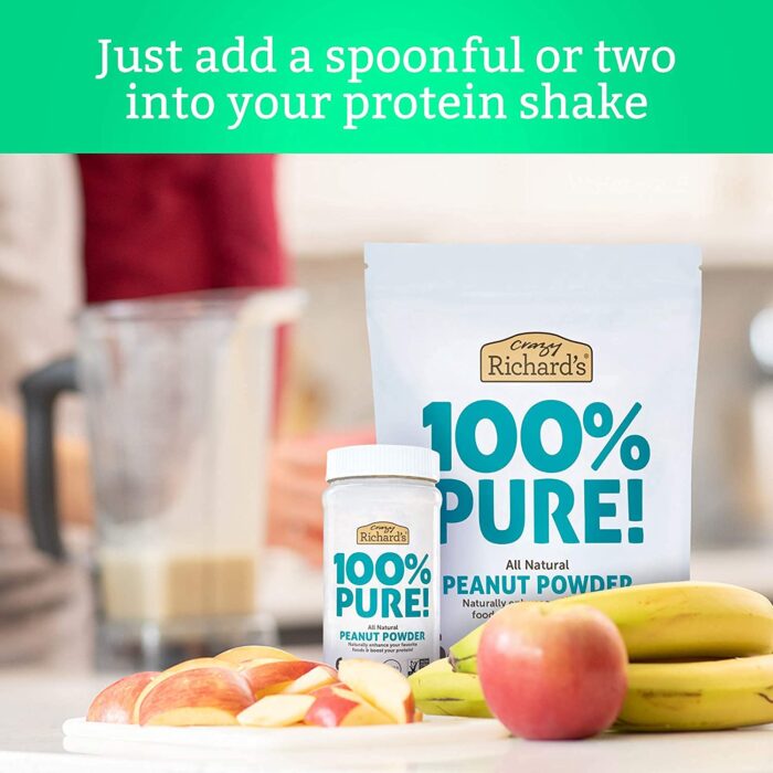 crazy richards all natural peanut powder