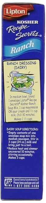 lipton ranch soup & dip mix pack