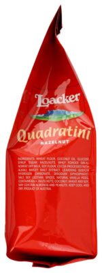locker quadratini hazelnut wafers pack image