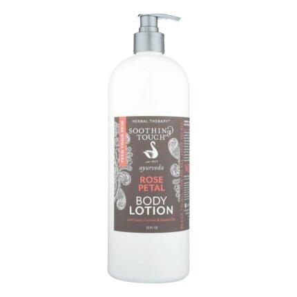 soothing touch rose petal body lotion image
