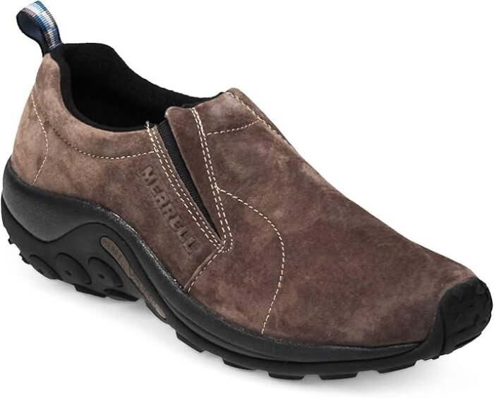 merrell jungle leather slip on shoe fudge suede 11m