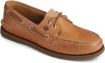 sperry mens authentic original 2 eye boat shoe sahara image