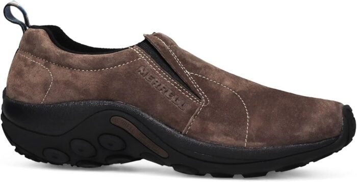 merrell jungle leather slip on shoe fudge suede 11m