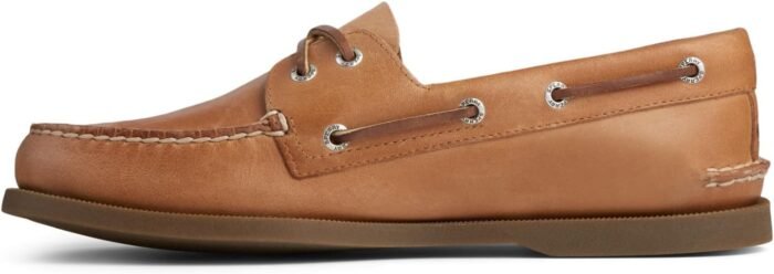 sperry mens authentic original 2 eye boat shoe sahara image