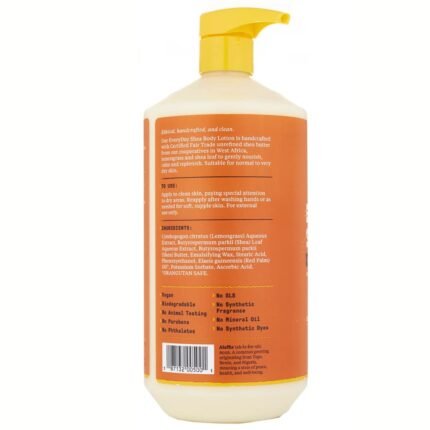 alffia everday shea body lotion unscented unscented