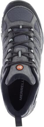 merrell mens moab 3 watrproof hiking shoe granite 10