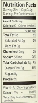 amys organic low fat vegetable barley soup
