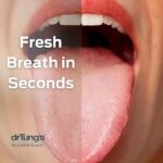 drtungs stainless steel tongue scraper travel pouch image