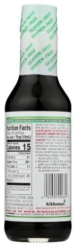 kikkoman gluten free tamari sauce image