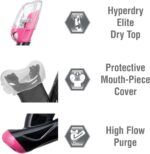 tusa sport adult liberator snorkel mask set black image