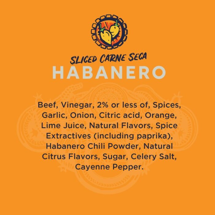 vacadillos habanero beef jerky image